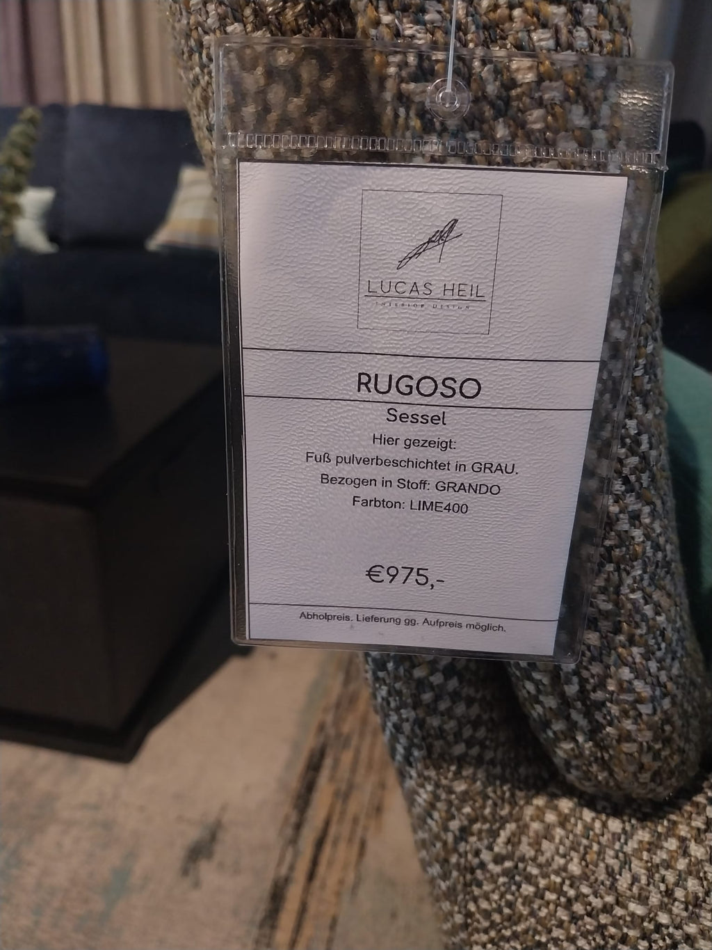 ZAWOH HOME - Drehsessel "Rugoso"