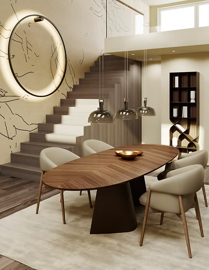 Esstisch Waves - CHRISTINE KRÖNCKE INTERIOR DESIGN