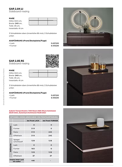 Sideboard Gap 2.0 - CHRISTINE KRÖNCKE INTERIOR DESIGN