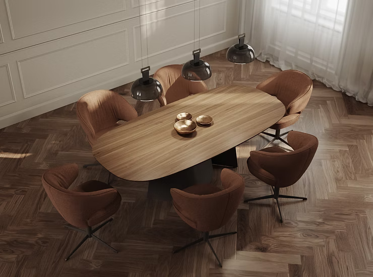 Esstisch Waves - CHRISTINE KRÖNCKE INTERIOR DESIGN