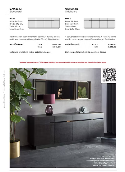 Sideboard GAP - CHRISTINE KRÖNCKE INTERIOR DESIGN
