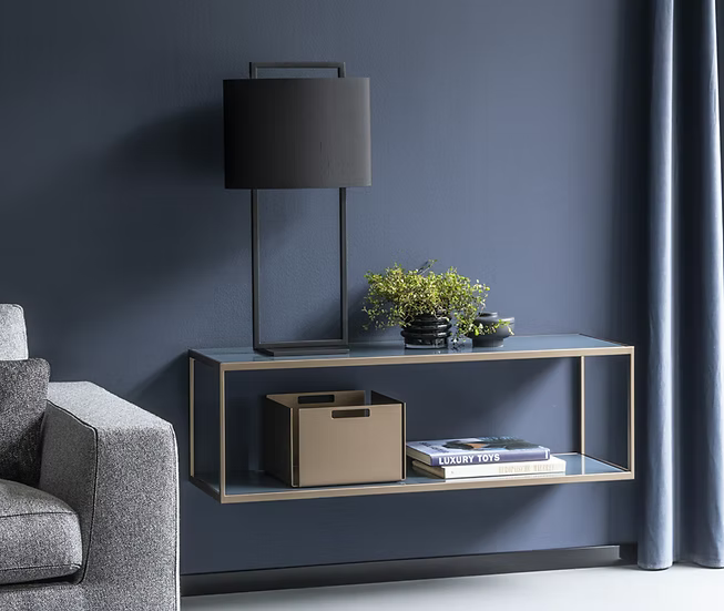 Regal wandhängend niedrig Cameo - CHRISTINE KRÖNCKE INTERIOR DESIGN