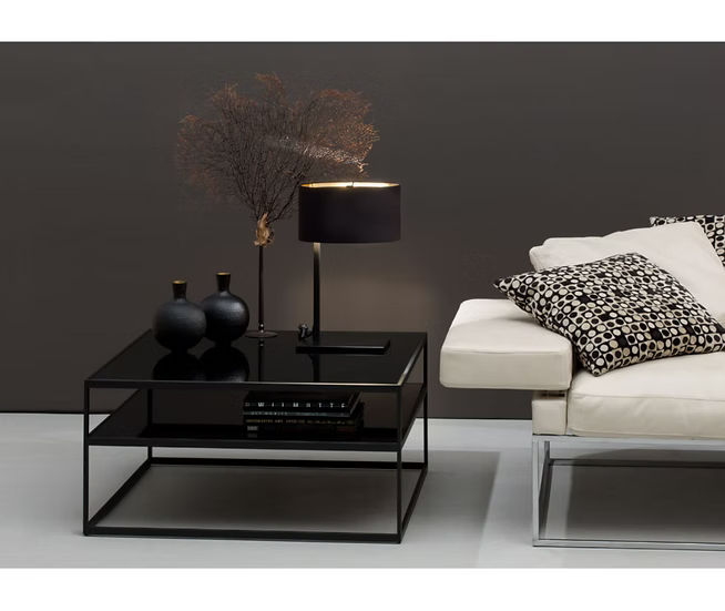 Couchtisch mit extra Fach Cameo - CHRISTINE KRÖNCKE INTERIOR DESIGN