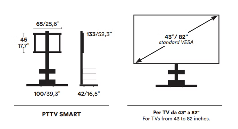 TV-Ständer Ptolomeo TV Smart - OPINION CIATTI
