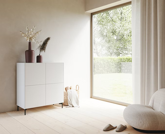 Kommodenmodul 1 in 4 Farben. Highboard Connect - FORM 1