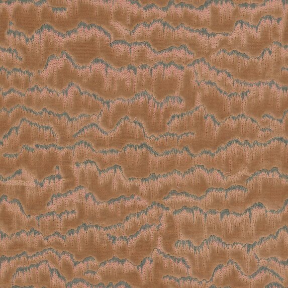 ZIMMER & ROHDE Polsterstoff - Samt "Mountain Lines"