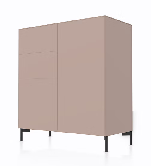 Kommodenmodul 4 in 4 Farben. Highboard Connect - FORM 1